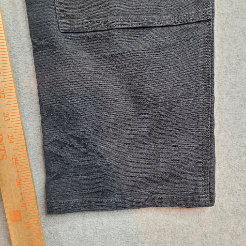 Carhartt BN3334-M Double Knee Utility Pant Mens 33x30 Rugged Flex Black Duck - Picture 2 of 8